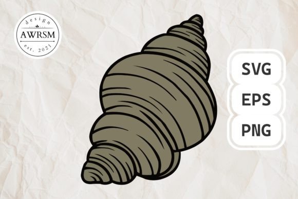 Download Clamshell SVG Vector, Seashell Clipart - Seashell Collection
