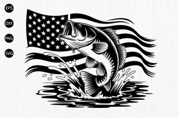 Download US Bass Fishing Svg, Fishing Svg - Fishing Collection