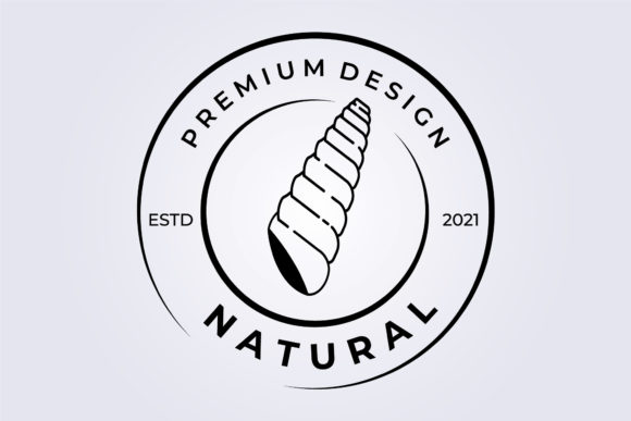 Download Seashell Logo Line Art Premium Shell - Seashell Collection