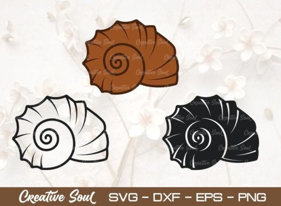 Download Seashell SVG Bundle Cut File, Shellfish - Seashell Collection