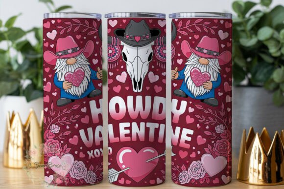 Download Country Valentine Gnomes 20oz Tumbler - Country valentine Collection