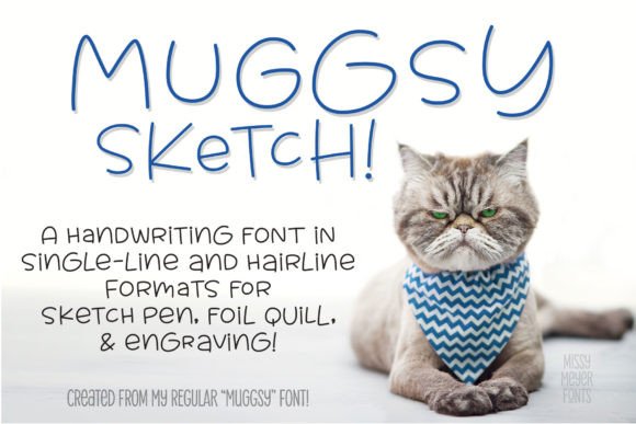 Download Muggsy Sketch (single Line) - Sketch Collection