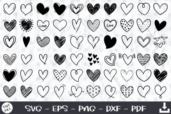 Download 60 Doodle Heart Svg, Sketch Heart Svg - Sketch Collection