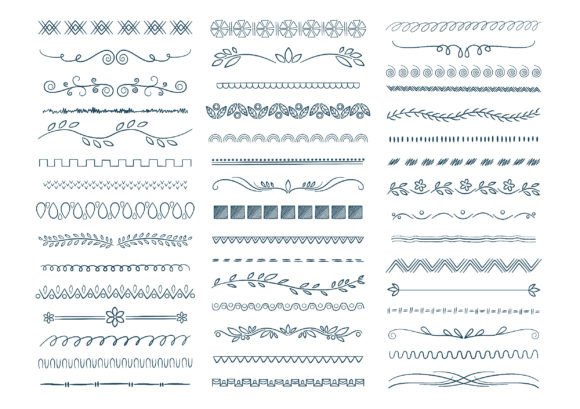 Download Sketch Dividers. Stripped Lines Had - Sketch Collection