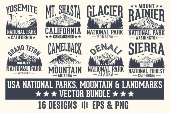 Download USA Mountain &amp; Nature Travel Bundle - Travel Collection