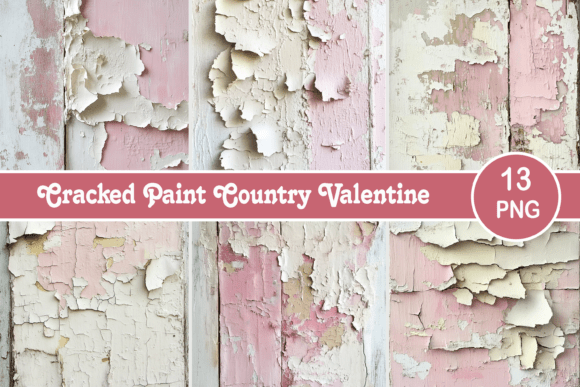 Download Cracked Paint Country Valentine - Country valentine Collection